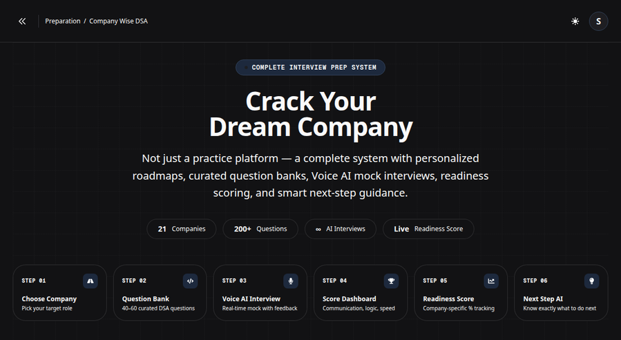 Company-Specific Prep Kits screenshot